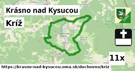 Kríž, Krásno nad Kysucou