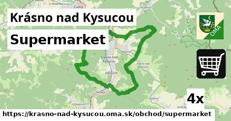 supermarket v Krásno nad Kysucou