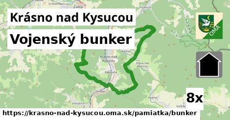 vojenský bunker v Krásno nad Kysucou