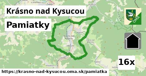 pamiatky v Krásno nad Kysucou