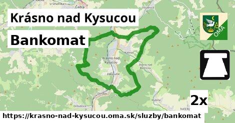 Bankomat, Krásno nad Kysucou