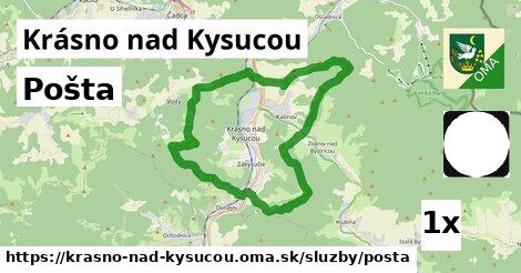 Pošta, Krásno nad Kysucou