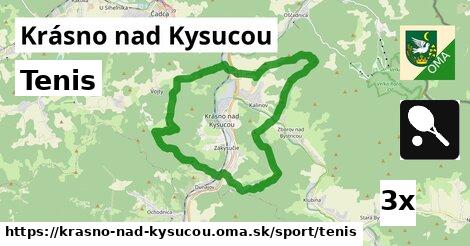 Tenis, Krásno nad Kysucou