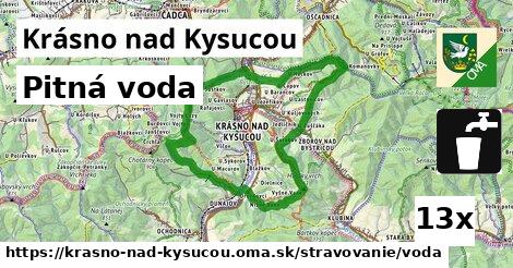 Pitná voda, Krásno nad Kysucou