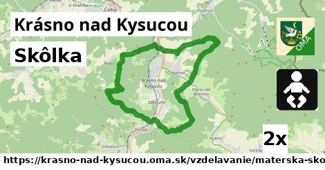 Skôlka, Krásno nad Kysucou