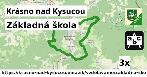 Základná škola, Krásno nad Kysucou