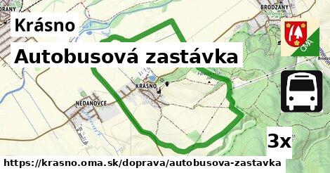 Autobusová zastávka, Krásno