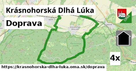 doprava v Krásnohorská Dlhá Lúka