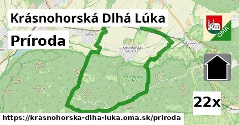 príroda v Krásnohorská Dlhá Lúka