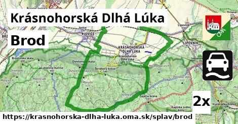 Brod, Krásnohorská Dlhá Lúka