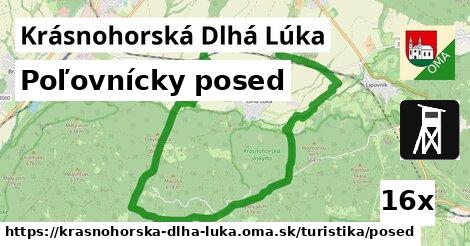 Poľovnícky posed, Krásnohorská Dlhá Lúka