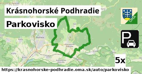 Parkovisko, Krásnohorské Podhradie