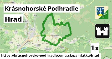 Hrad, Krásnohorské Podhradie