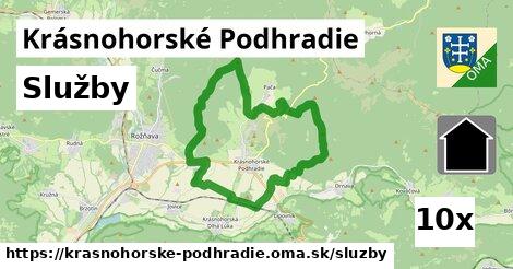 služby v Krásnohorské Podhradie