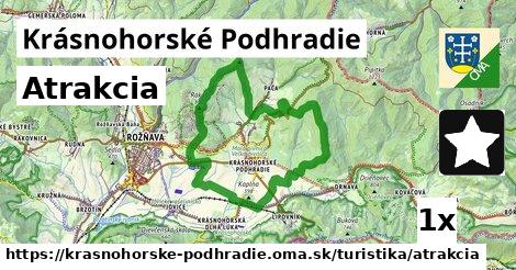 Atrakcia, Krásnohorské Podhradie