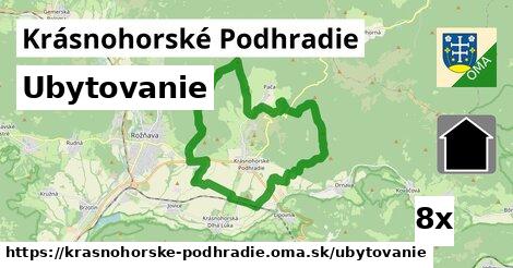 ubytovanie v Krásnohorské Podhradie