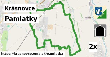 pamiatky v Krásnovce