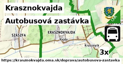 Autobusová zastávka, Krasznokvajda