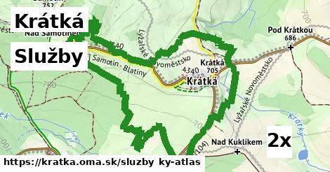 služby v Krátká