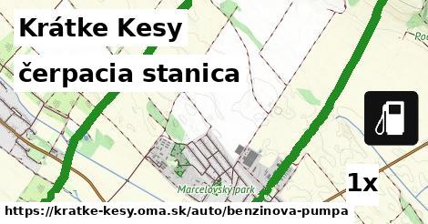 čerpacia stanica, Krátke Kesy