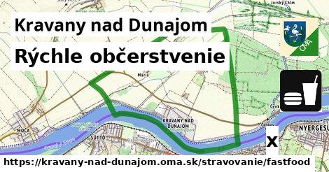 Všetky body v Kravany nad Dunajom