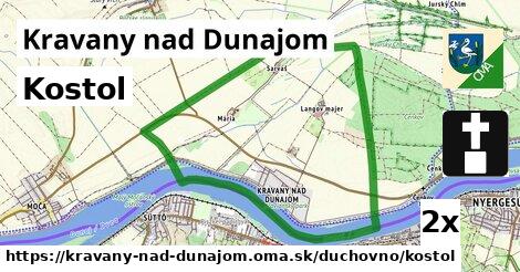 Kostol, Kravany nad Dunajom