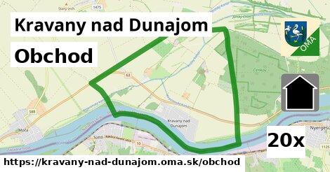 obchod v Kravany nad Dunajom