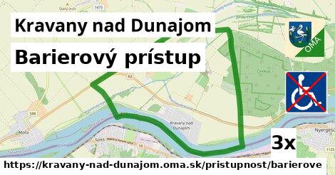 Barierový prístup, Kravany nad Dunajom