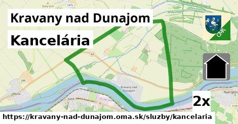 Kancelária, Kravany nad Dunajom