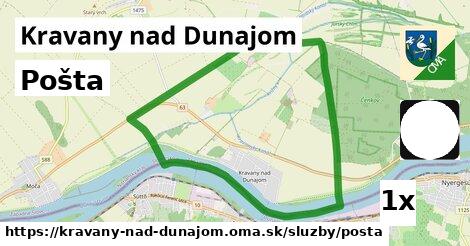 Pošta, Kravany nad Dunajom