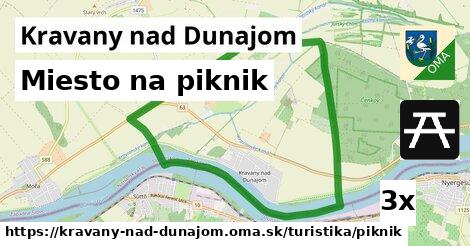 Miesto na piknik, Kravany nad Dunajom