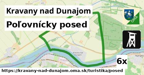 Poľovnícky posed, Kravany nad Dunajom