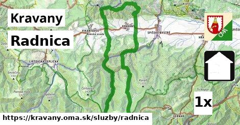 Radnica, Kravany