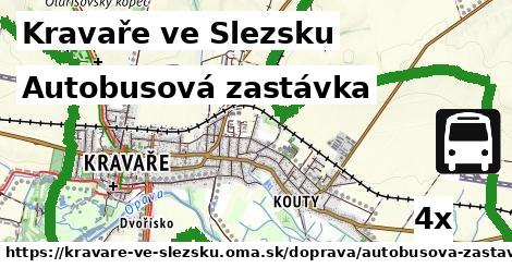 Autobusová zastávka, Kravaře ve Slezsku