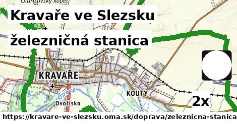 železničná stanica, Kravaře ve Slezsku