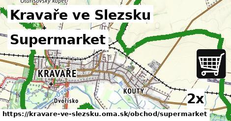 supermarket v Kravaře ve Slezsku