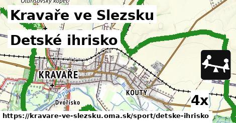 detské ihrisko v Kravaře ve Slezsku