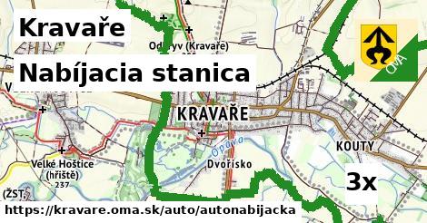 nabíjacia stanica v Kravaře