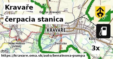 čerpacia stanica v Kravaře