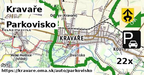 Parkovisko, Kravaře