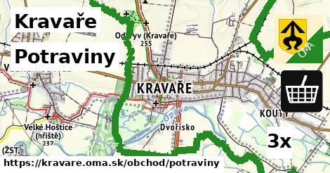 Potraviny, Kravaře