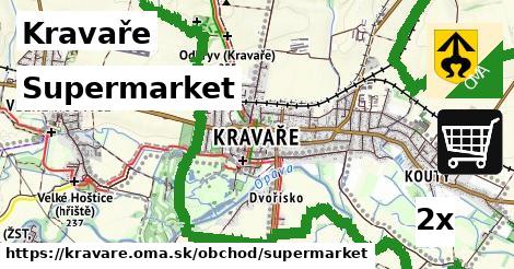 Supermarket, Kravaře