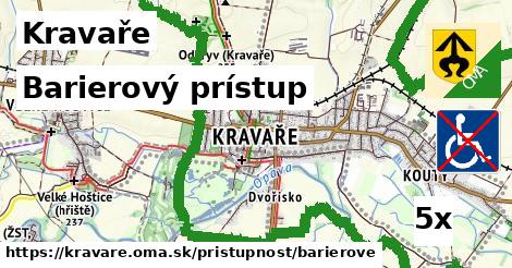 Barierový prístup, Kravaře