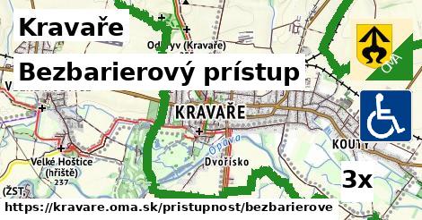 Bezbarierový prístup, Kravaře