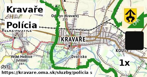 polícia v Kravaře