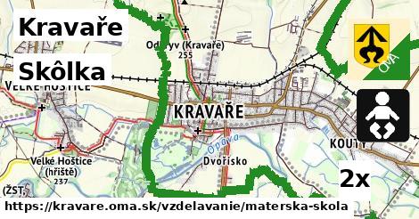 skôlka v Kravaře