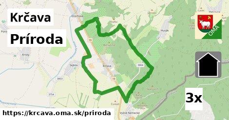 príroda v Krčava