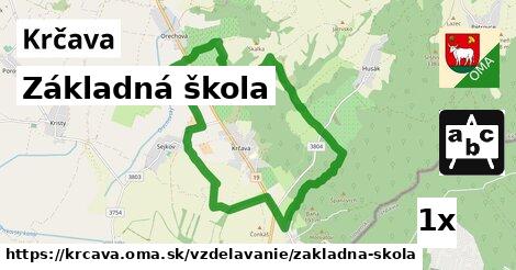 Základná škola, Krčava