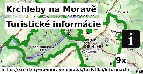 Turistické informácie, Krchleby na Moravě