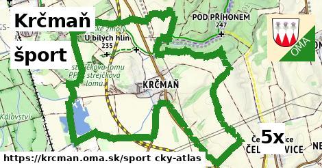 šport v Krčmaň